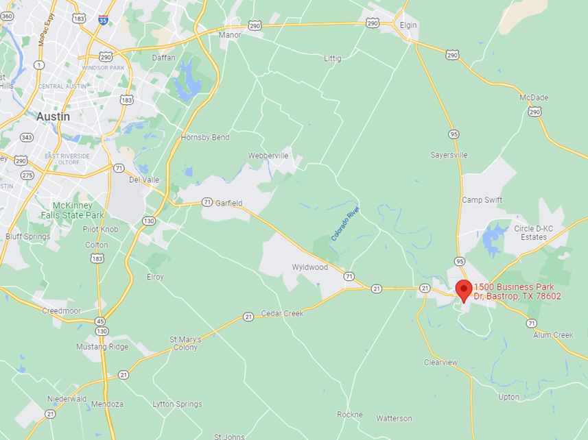 Bastrop Map